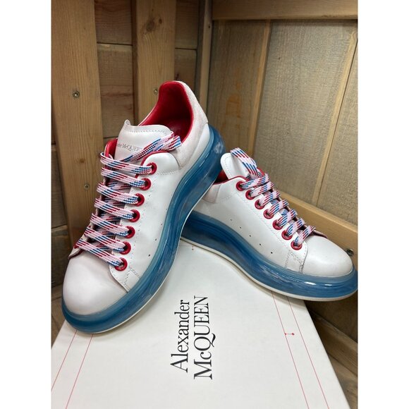 Mcqueen White Alexander Mcqueen Bubble Sneakers Alexander McQueen